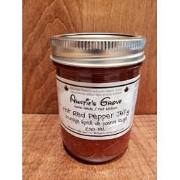 Red Pepper Jelly - Hot - Aunties Grove - 250 ml